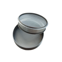 Tamis de laboratoire standard BOCHANG en acier inoxydable 304 de 300 mm pour l'analyse des échantillons de céréales, produits agricoles et sols