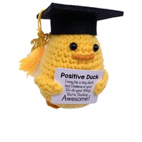 Cadeaux d'anniversaire Positive Sunshine pour femmes et filles, animaux en crochet positifs, cadeaux de Noël, décorations de bureau