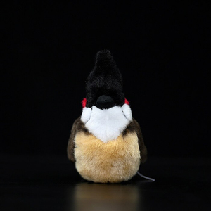 Peluche Personalizado de Pycnonotus Jocosus de 17 cm, Diseño de Simulación Profesional, Fabricación OEM/ODM, Relleno de Algodón PP, para Tiendas y Zoológicos - Product Image 2