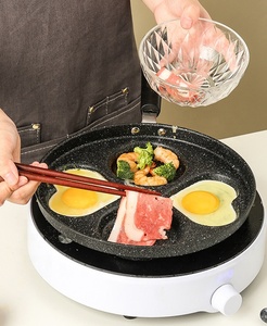 3/4/7 Holes Round/Heart-shaped Omelet Fry <strong>Pan</strong> Flat Bottom Non-stick <strong>Grill</strong> <strong>Pan</strong> Egg Burger Omelette <strong>Frying</strong> <strong>Pan</strong> - Product Image 2