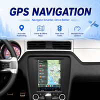 Estéreo para Auto con Pantalla Táctil para Ford Mustang, CarPlay Inalámbrico, Android Auto, DSP, GPS, Navegación, Radio, Reproductor MP3/MP4