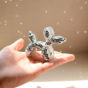 <span class=keywords><strong>Estatua</strong></span> Decorativa <span class=keywords><strong>de</strong></span> Perro Globo Estilo Bola <span class=keywords><strong>de</strong></span> Discoteca con Mosaico <span class=keywords><strong>de</strong></span> Espejos, Figura <span class=keywords><strong>de</strong></span> Animal Adorable para Fiesta, Estante y Decoración del Hogar, Venta al por Mayor - Product Image 5