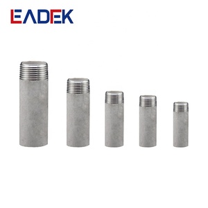 JIS B2303 Giả Mạo Thép Không Gỉ 304 316 Nam Duy Nhất Ống Đồng Bằng End Dài Nửa Núm Vú - Product Image 3