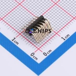 IPCP127M14PB28R Pin Header Bent Lead Through Hole,P=1.27mm Connector 2x7P 1.27mm 1.27mm Pin Header - Product Image 2