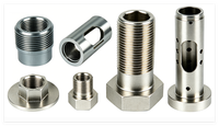 Componente de Eje de Alta Calidad, Fabricación CNC Personalizada OEM, Fresado, Torneado, Accesorio de Fijación