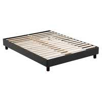 Mobilier de chambre à coucher cadre de lit minimaliste plate-forme cadre de lit sommier