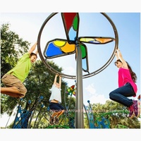 Nouvel ensemble de balançoires en métal robuste pour enfants et adultes, structure triangulaire stable, pour jardin, cour et parc