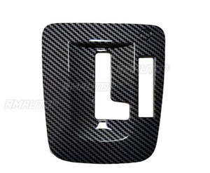 Placa Decorativa de Fibra de Carbono para la Palanca de Cambios de Subaru XV 2012-2017, para Volante a la Derecha/Izquierda, Modificación de la Placa de la Palanca de Cambios - Product Image 4