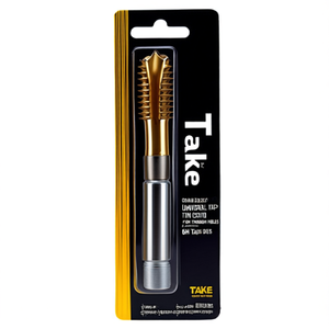 Macho universal Ttake Ta1257 con recubrimiento de TiN para orificios pasantes, tolerancia 6H, machos y terrajas - Product Image 2