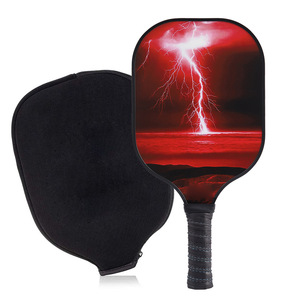 Palas de Pickleball con Diseño Lightning, Fibra de Carbono Mate, Antideslizantes, Set Deportivo para Exteriores con Pelotas y Bolsa de Transporte - Product Image 2