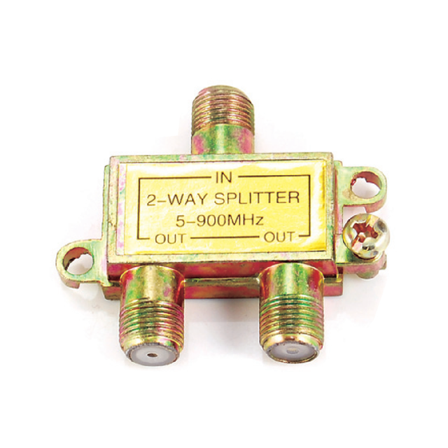 MT-7001-C2 5-900MHz 2 Way CATV Splitter CATV F Connector Coaxial Splitter
