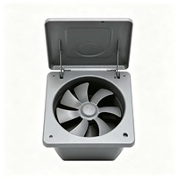 Ventilateur industriel pour élevages avicoles, serres et élevages de bétail, en acier galvanisé résistant à la corrosion, à grand volume d'air, pour la ventilation et le refroidissement