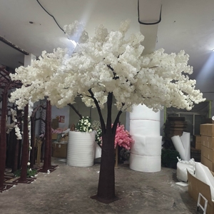 プレミアム3メートルの人工桜の木で、自然を室内に取り込み
