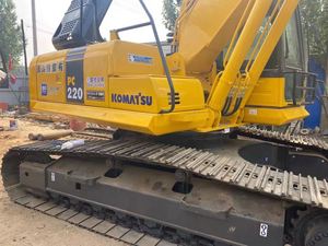 Excavadora Komatsu PC220 grande, excavadora Komatsu PC220 de segunda mano barata, excavadora sobre orugas importada de Japón PC220 - Product Image 5