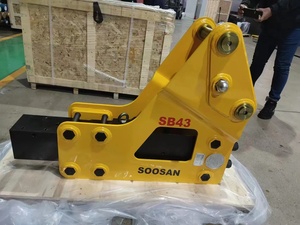Soosan เครื่องตัดไฮดรอลิกแบบ SB43 1ตัวเครื่องหลักพร้อมคุณสมบัติมาตรฐานรับประกันหนึ่งปี - Product Image 2