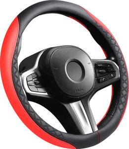 Funda de <span class=keywords><strong>Volante</strong></span> Cosida a Mano <span class=keywords><strong>con</strong></span> Brillo, <span class=keywords><strong>Cubre</strong></span> <span class=keywords><strong>Volante</strong></span> de 17 Pulgadas - Product Image 5