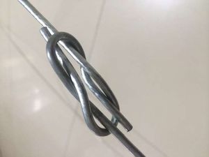 Tiges de fil d'<span class=keywords><strong>acier</strong></span> galvanisées à boucle unique pour l'emballage de <span class=keywords><strong>coton</strong></span> - Product Image 2