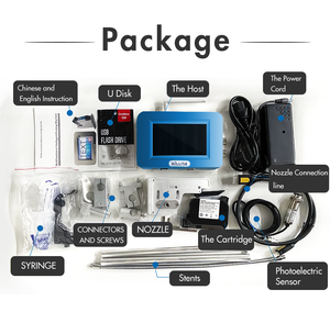 Tij Tinten strahl drucker Online Doppels prinkler Datum Logo Thermo tinten strahl drucker TIJ Codier maschine für Maske Plastiktüte - Product Image 6