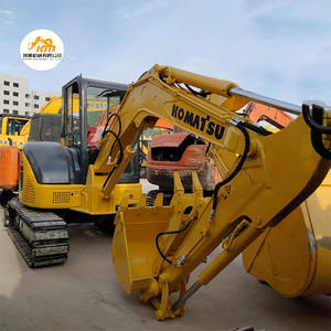 Excavadora hidráulica de orugas usada Komatsu PC 55 55MR PC55 PC55-2 PC55mr PC55mr-2 con componente de motor principal EN STOCK - Product Image 1