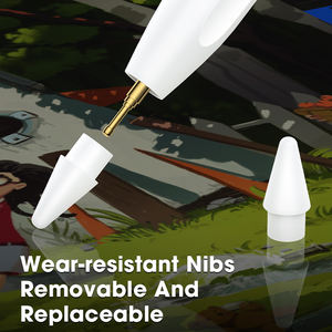 Stylet capacitif actif magnétique intelligent, stylo métallique, <span class=keywords><strong>tablette</strong></span>, crayon, rejet de la paume, détection de l'angle d'inclinaison, pointe remplaçable pour Pro 11 - Product Image 2