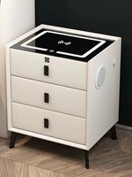 Table de chevet multifonctionnelle à prix d'usine, avec tiroir, rangement, meubles de maison, design pratique pour la chambre à coucher