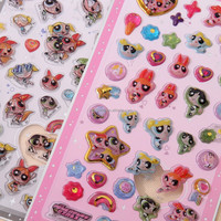 Pegatinas 3D de Resina Epoxi con Dibujos Animados, Lindas y Transparentes, Resistentes al Agua, Ideales para Material Escolar Infantil y Recuerdos de Fiesta, Venta al Por Mayor