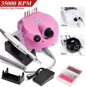 Máquina Eléctrica de Manicura y <span class=keywords><strong>Pedicura</strong></span> de 35000 RPM, <span class=keywords><strong>Torno</strong></span> <span class=keywords><strong>Profesional</strong></span> para Uñas, Cortadores de Bajo Ruido, Kit de Limas para Uñas - Product Image 1