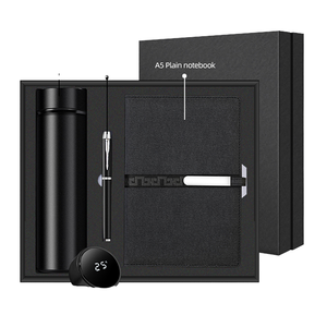 Ensemble exclusif de parapluie automatique, stylo en métal et carnet en cuir PU pour femmes, idéal pour les événements promotionnels de Noël - Product Image 3
