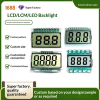Meilleur écran LCD de 5,5 pouces avec minuterie et compteur personnalisé, affichage segmenté en forme de barre, direction de visualisation à 6 heures, modèle 2026