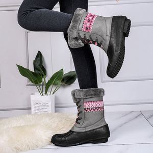 Nouveaux modèles de bottes imperméables en fourrure de haute qualité pour femmes bottes de <span class=keywords><strong>chasse</strong></span> longues pour dames cuissardes pointues de marque - Product Image 6