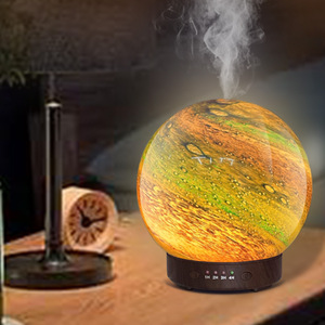 <span class=keywords><strong>Difusor</strong></span> de Aroma de cristal 3D, humidificador de planeta hermoso, Bola de Cerámica de cristal de 200ml, <span class=keywords><strong>difusor</strong></span> de Aroma de aceite esencial para el hogar, coche y oficina - Product Image 2