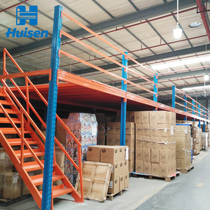 Nhà sản xuất chuyên nghiệp tùy chỉnh kho kho thép OEM ODM kệ lửng kệ có thể điều chỉnh gác mái Tầng Văn Phòng - Product Image 1