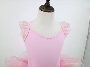 JW00028 लड़की फीता फूल प्यारा बैले नृत्य पोशाक पोशाक महिलाओं बैले नृत्य स्कर्ट - Product Image 2