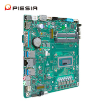 Carte mère Mini ITX 1*LAN 1*RJ45 2*DDR4 Caisse enregistreuse Machine POS Tout-en-un avec processeur Intel Core i5 de 12e génération