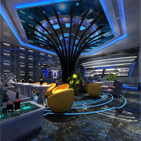 Diseño de Interiores Moderno para Discotecas, Muebles de Bar Personalizados y Decoración de Espacios, Servicio Integral de Construcción Llave en Mano