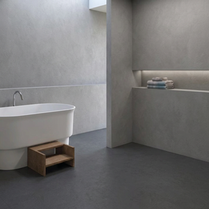 Azulejo de Porcelana Blanco Brillante de 600x1200mm, Antideslizante, Diseño Moderno, Apto para Interiores de Baños, Centros Comerciales y Oficinas - Product Image 3
