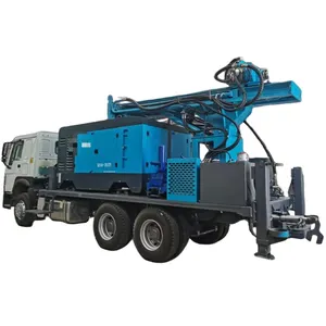 Tractor mounted water borehole rotary drill machine air dth water well drilling rigs for sale south africa