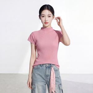 Women's Woven <b>Batwing</b> Sleeve Neck Blouse Loose Casual Spring Summer 100% Polyester Breathable Anti-Pilling Quick Dry - Product Image 2