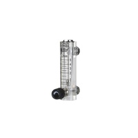 Rotamètre acrylique de débitmètre de bonne qualité pour liquide GPM LPH et connexion de filetage d'air Nm3/h
