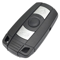 Clé de voiture télécommandée pour BMW CAS3, 3 boutons, 868 MHz, sans clé, NON-PROXIMITÉ, clé automatique