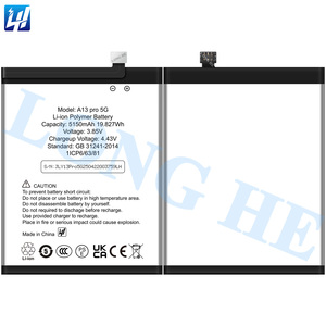 Batería de Alta Calidad de 5150mAh para <span class=keywords><strong>Yumi</strong></span> A13 Pro 5G, Nueva Batería de Alta Capacidad para Teléfono Móvil A13 Pro 5G - Product Image 3