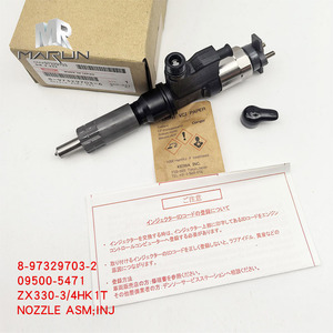 8-97329703-0 8-98280697-0 095000-5471 <span class=keywords><strong>DIESEL</strong></span> phun vòi phun ban đầu 4hk1 cho máy xúc ZX200-3 máy móc xây dựng - Product Image 2