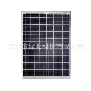 แผงโซลาร์เซลล์แบบผลึกเดี่ยว 10W 20W 30W โมดูลไฟฟ้าโซลาร์เซลล์สำหรับใช้งานกลางแจ้ง - Product Image 2