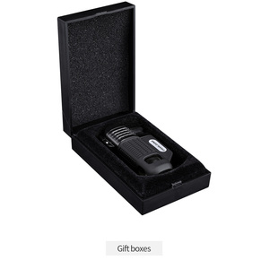 CIGARLOONG, nuevo diseño, accesorios para cigarros, Mini encendedor de cuatro fuegos, encendedor de cigarros, encendedor de caja de cigarros con logotipo personalizado - Product Image 5