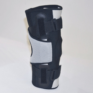 <span class=keywords><strong>Rodillera</strong></span> Ajustable de Doble Bisagra con Protección Integral <span class=keywords><strong>para</strong></span> Baloncesto, Soporte Lateral de <span class=keywords><strong>Ligamentos</strong></span> de Nylon SBR y Aleación de Aluminio - Product Image 4