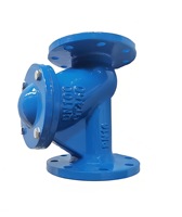 Clapet anti-retour à bride en fonte ductile DN65 PN16 pour conduites d'eau et d'égouts. Vente en gros d'usine, personnalisation disponible.