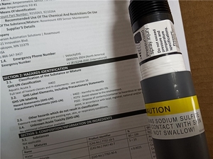 Sensor de Oxígeno Disuelto Emerson Rosemounts 499ADO Nuevo y Original - Product Image 5