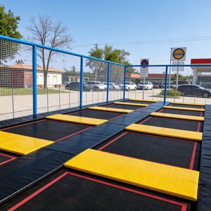 Parc d'attractions intérieur commercial <span class=keywords><strong>Kaluen</strong></span>, grand parc de trampolines pour enfants, espace ludique pour gymnase, enfants - Product Image 5