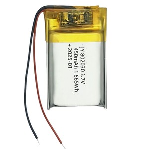 801435 801530 801738 802020 802025 802030 802035 802040 802045 802048 Baterai <span class=keywords><strong>Lithium</strong></span> <span class=keywords><strong>Ion</strong></span> <span class=keywords><strong>Polymer</strong></span> <span class=keywords><strong>3.7v</strong></span> 400mah dengan PCM untuk Mainan - Product Image 2