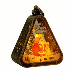 Linterna LED Personalizada para Decoración Navideña - Adornos Festivos de Plástico para un Ambiente Acogedor y Regalos para Fiestas - Product Image 1